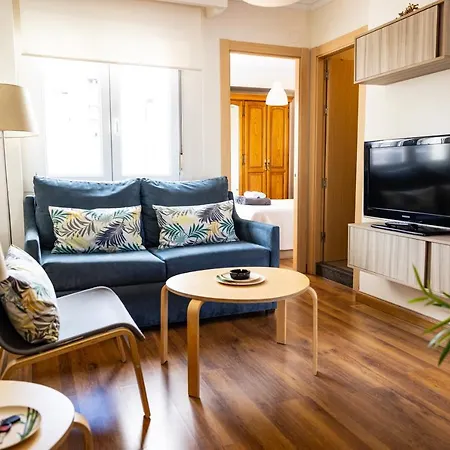 Playa San Lorenzo A 100 M De Playa Apartament *